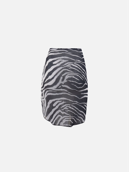 'Aura' Sarong in Zebra