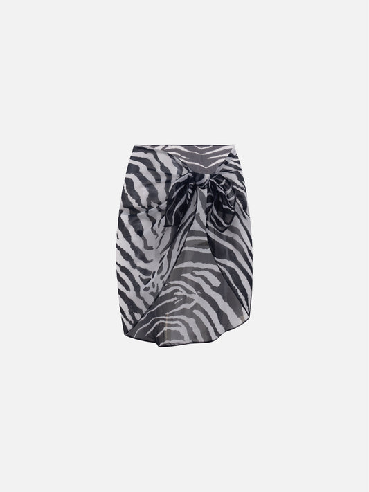 'Aura' Sarong in Zebra