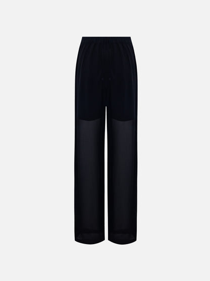 'illusion' Trousers in Charcoal