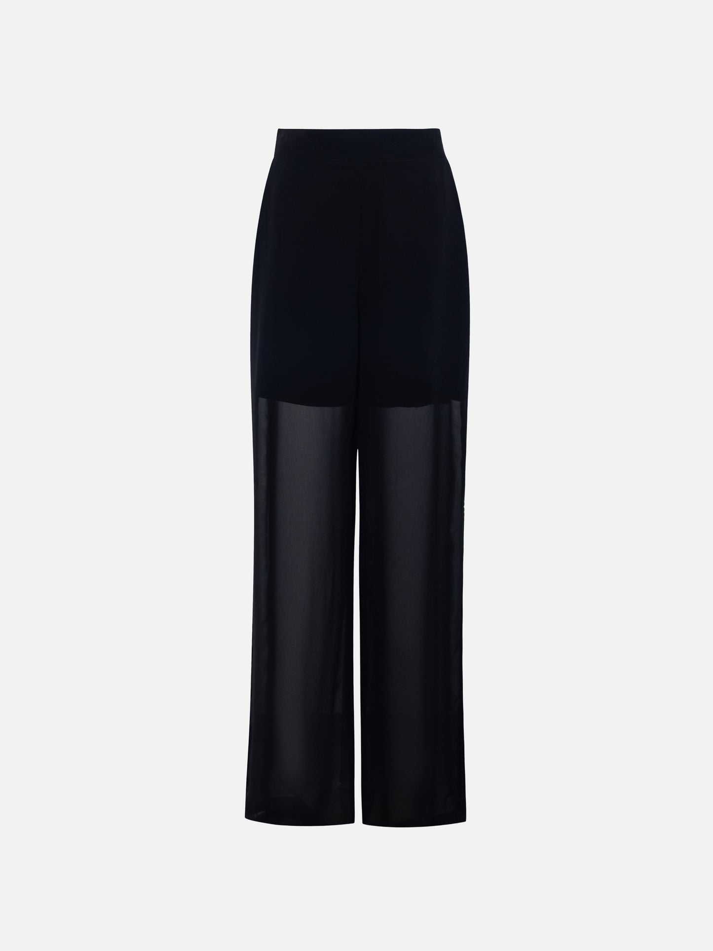 'illusion' Trousers in Charcoal