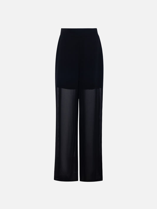 'illusion' Trousers in Charcoal